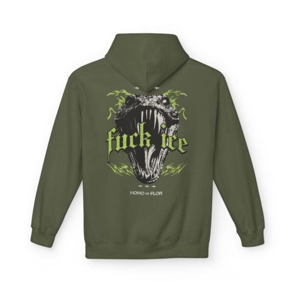 'Fuck ICE' Snake Hoodie - Image 4