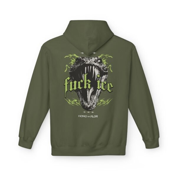 'Fuck ICE' Snake Hoodie - Image 4