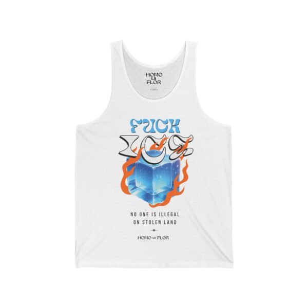 'Fuck ICE' Ice Cube Tank Top - Image 2