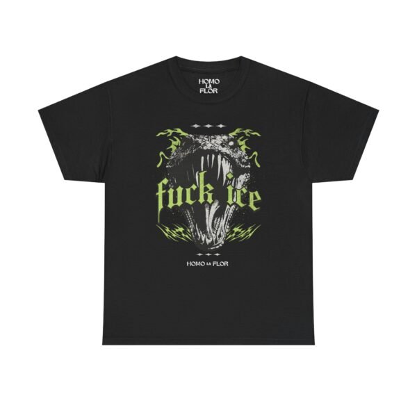 'Fuck Ice' Snake T-Shirt - Image 2