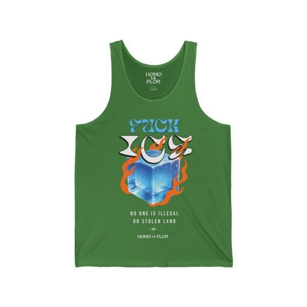 'Fuck ICE' Ice Cube Tank Top - Image 3