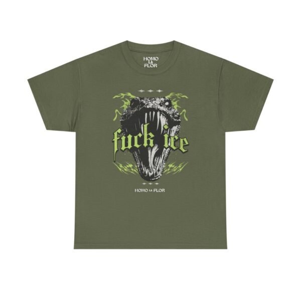 'Fuck Ice' Snake T-Shirt