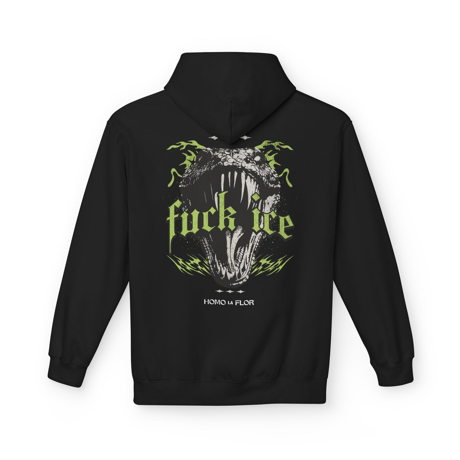 'Fuck ICE' Snake Hoodie