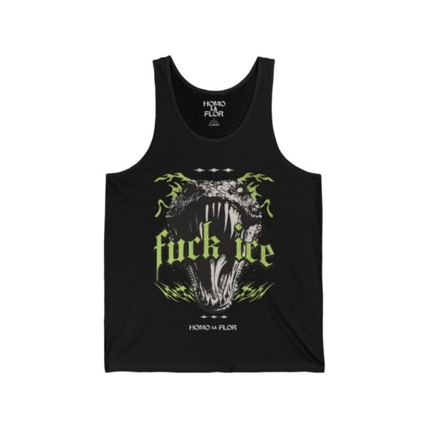 'Fuck Ice' Snake Tank Top